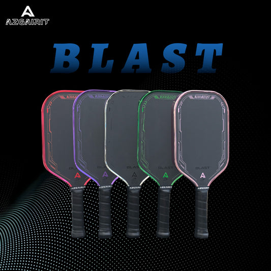 Azgairit BLAST Pickleball Paddle | MPP Foam Core | DURASHIELD Surface | Directional Carbon Fiber Weave | Balanced Power & Control