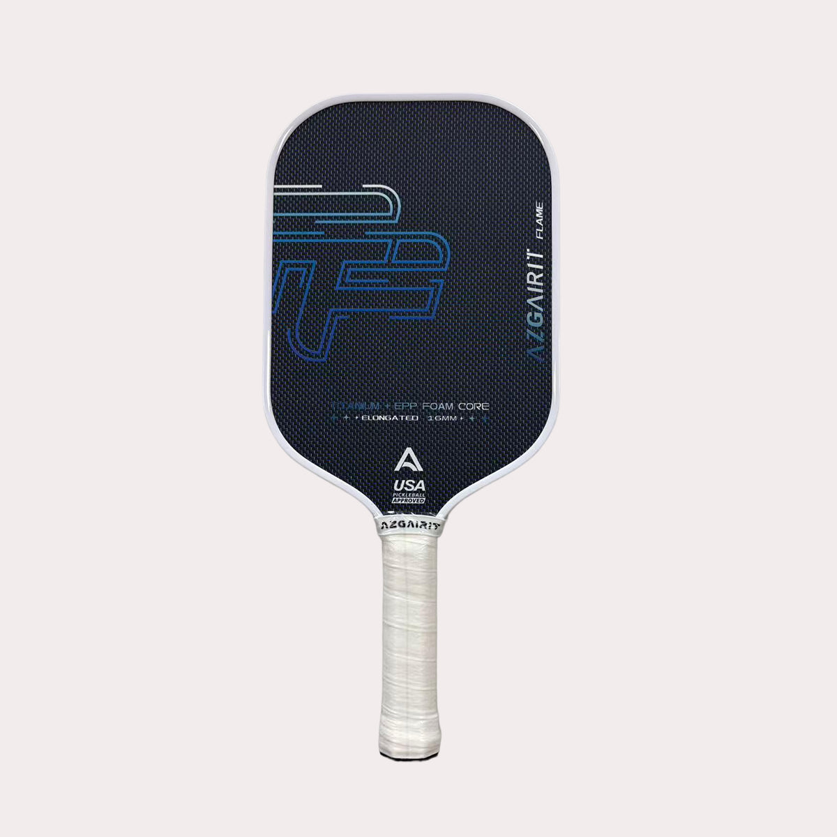 Azgairit Flame Pickleball Paddle All Foam Floating- pivoting Core | Titanium Reinforced +T700 Carbon Fiber