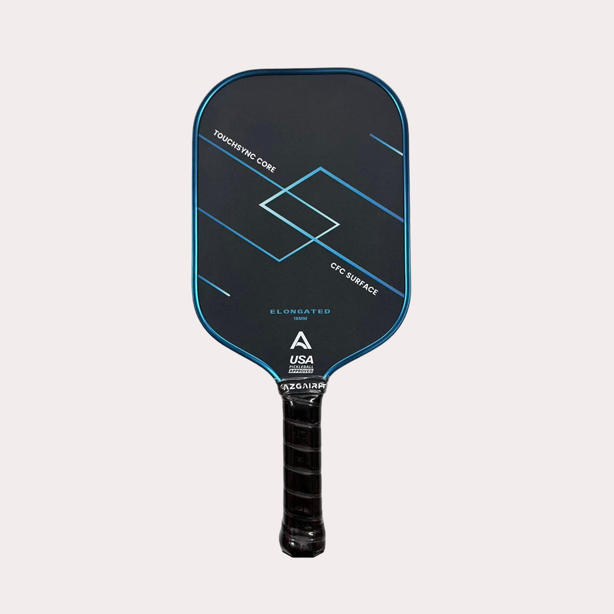 Azgairit Flame-Sync Pickleball Paddle | Metal Edge Upgrade | TouchSync Core | CFC Surface | DuraShield Coating